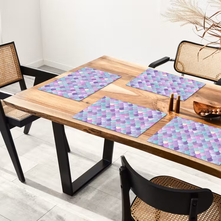 Dromerig - Zeemeermin - Pastel Placemat vinyl groot 368 -zzsfeer4_Kitchenyeah-website