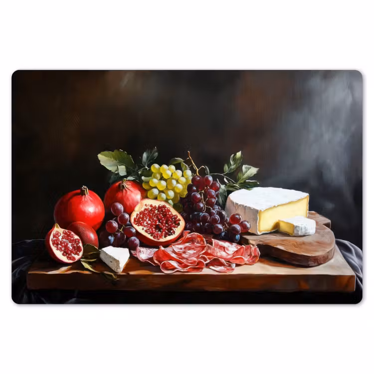 Borrelplank - Stilleven - Vintage Placemat vinyl groot -zzsfeer1_Kitchenyeah-website