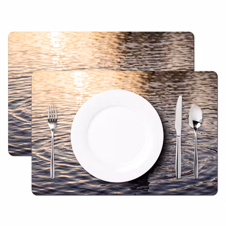 Eenden - Water - Natuur Placemat vinyl groot -zzsfeer2_Kitchenyeah-website