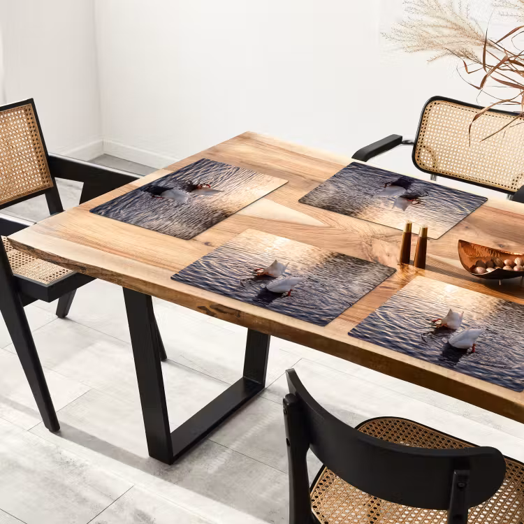 Eenden - Water - Natuur Placemat vinyl groot -zzsfeer4_Kitchenyeah-website