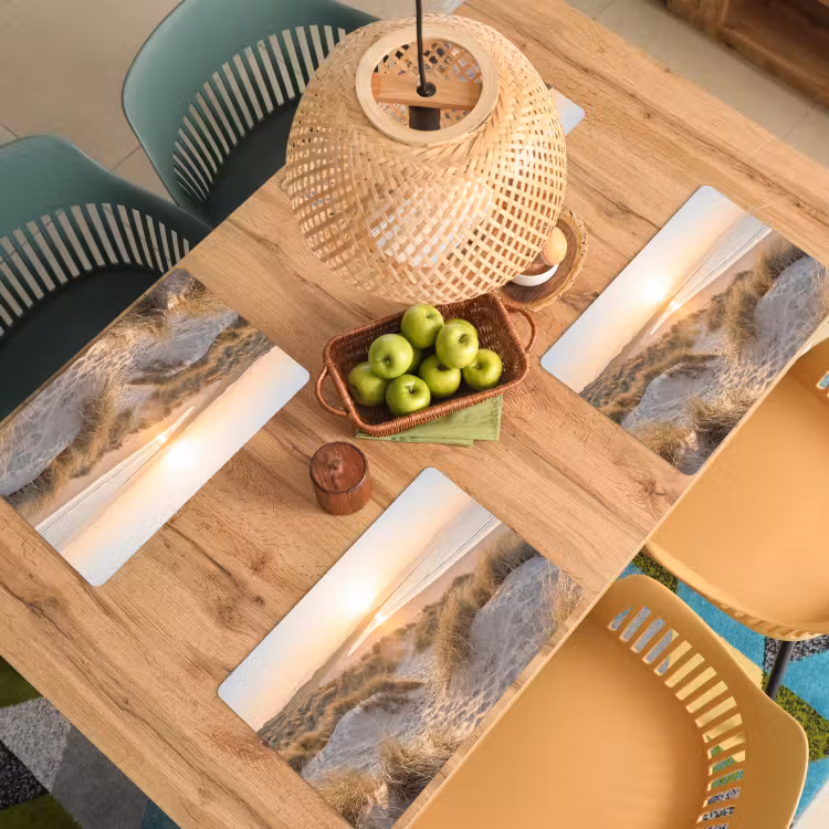 Duinen - Strand - Zee Placemat vinyl groot -zzsfeer5_Kitchenyeah-website