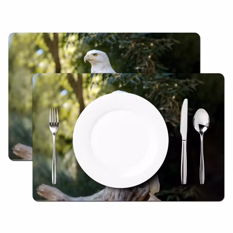 Arend - Hout - Wit - Planten Placemat vinyl groot -zzsfeer2_Kitchenyeah-website