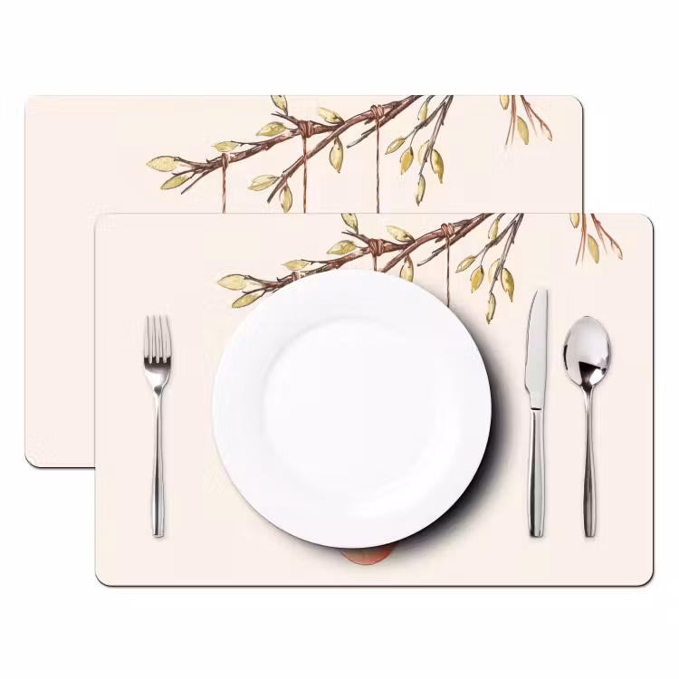 Paastak - Strikje - Eieren Placemat vinyl groot -zzsfeer2_Kitchenyeah-website
