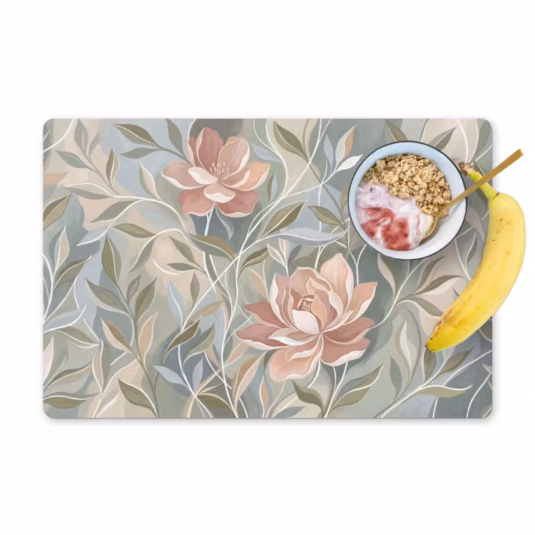 Elegant - Romantiek - Roze Placemat vinyl groot -zzzproduct_Kitchenyeah-website