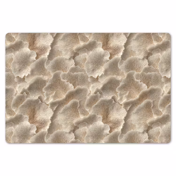 Waaierstructuren - Beige - Vezeltextuur Placemat vinyl groot 368 -zzsfeer1_Kitchenyeah-website
