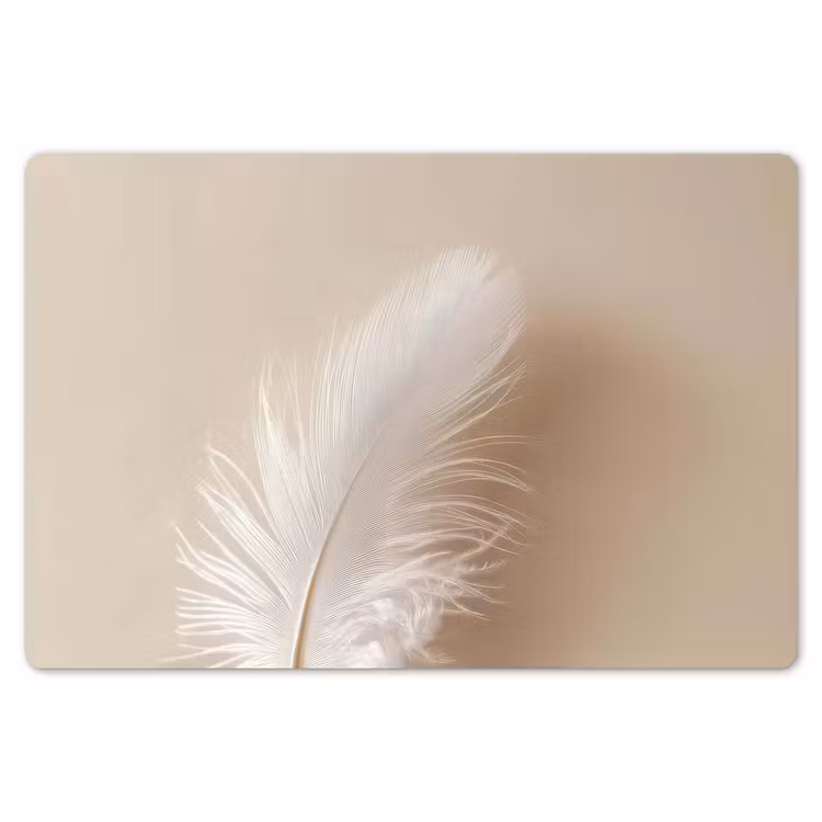 Veer - Minimalistisch - Roze Placemat vinyl groot -zzsfeer1_Kitchenyeah-website