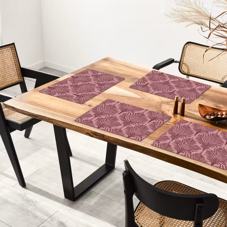 Varen - Patroon - Paars Placemat vinyl groot 368 -zzsfeer4_Kitchenyeah-website