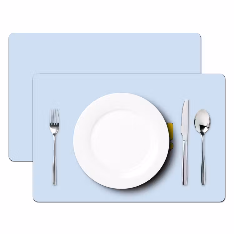 Fijn - Geel - Oranje Placemat vinyl groot -zzsfeer2_Kitchenyeah-website