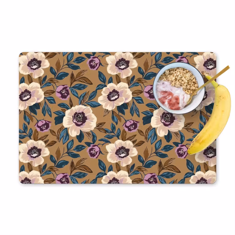 Floraal - Stilleven - Kleurrijk Placemat vinyl groot 368 -zzzproduct_Kitchenyeah-website
