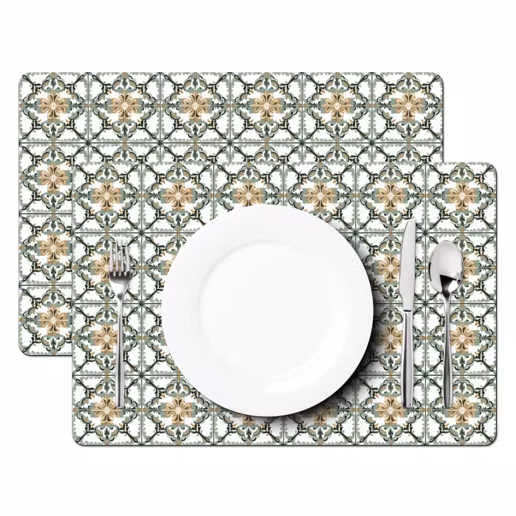 Floraal - Verweerd - Keurrijk Placemat vinyl groot 368 -zzsfeer2_Kitchenyeah-website
