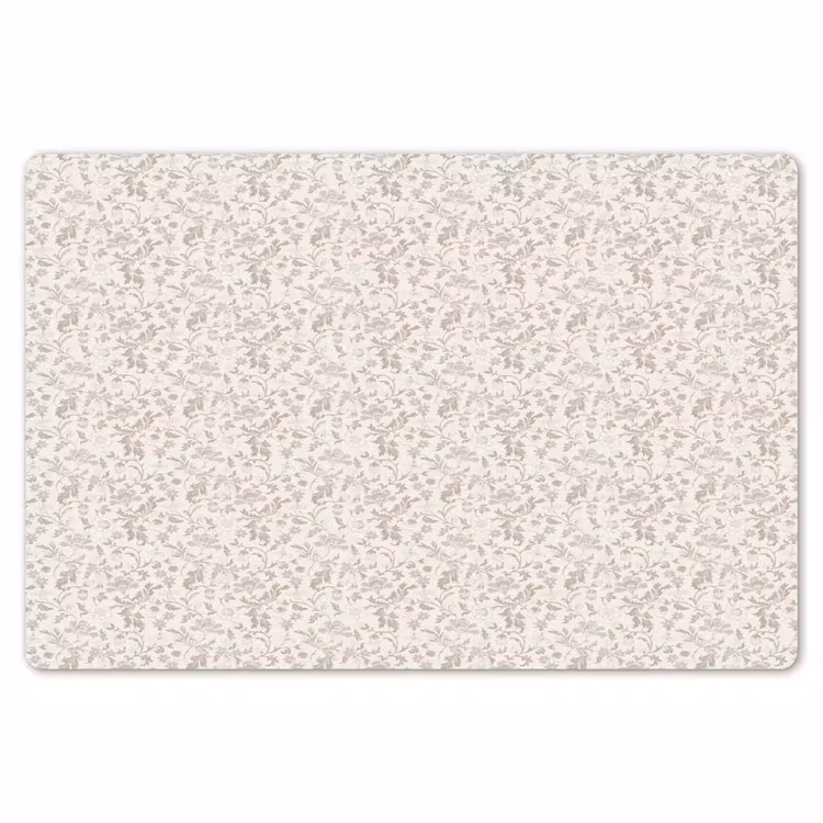 Bloemen - Patroon - Taupe Placemat vinyl groot 368 -zzsfeer1_Kitchenyeah-website