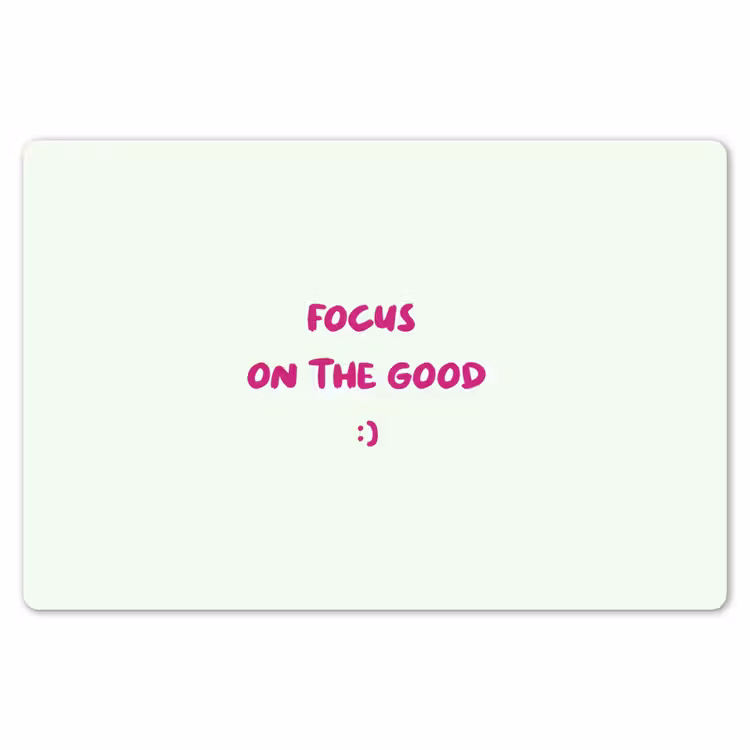 Focus - Beige - Roze - Smiley Placemat vinyl groot -zzsfeer1_Kitchenyeah-website