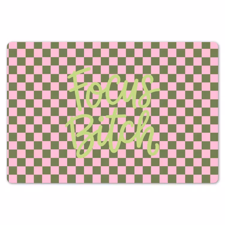 Focus - Vakken - Roze Placemat vinyl groot -zzsfeer1_Kitchenyeah-website