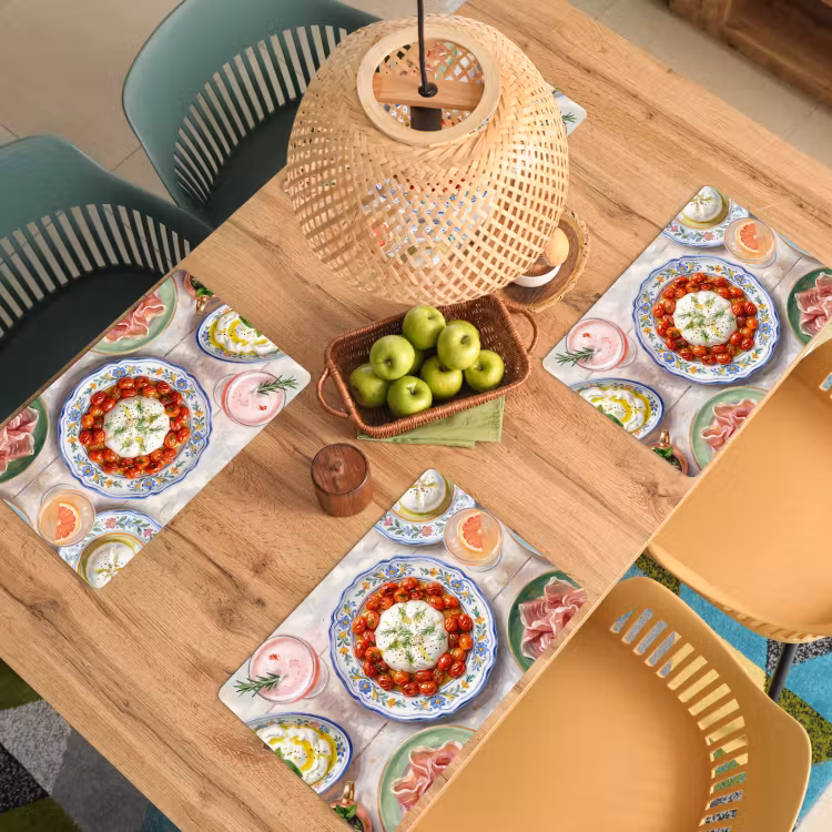 Eten - Tafel - Divers - Modern Placemat vinyl groot -zzsfeer5_Kitchenyeah-website