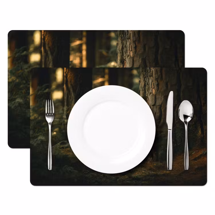 Vos - Bos - Slapen Placemat vinyl groot -zzsfeer2_Kitchenyeah-website