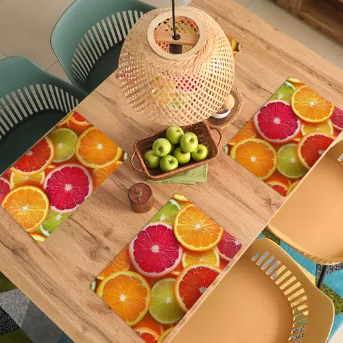 Fruit - Kleurrijk - Close up Placemat vinyl groot -zzsfeer5_Kitchenyeah-website