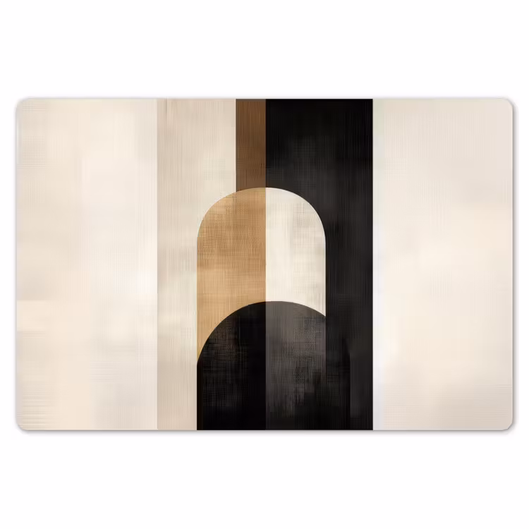 Geometrische - Vormen - Wit Placemat vinyl groot -zzsfeer1_Kitchenyeah-website