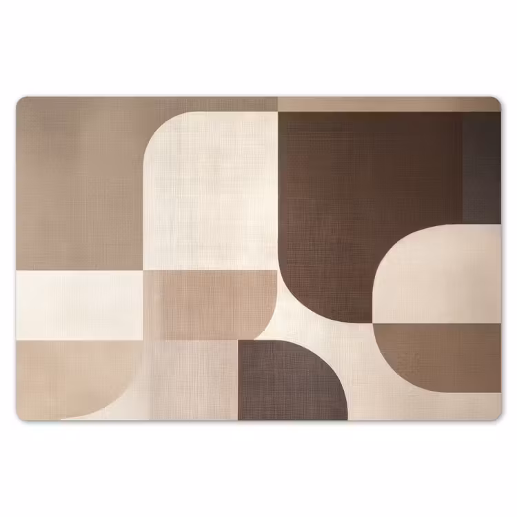 Geometrisch - Geweven structuur - Modern Placemat vinyl groot -zzsfeer1_Kitchenyeah-website