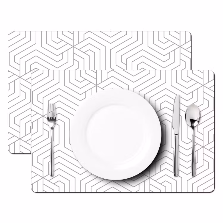 Geometrie - Lijn - Patroon Placemat vinyl groot 368 -zzsfeer2_Kitchenyeah-website