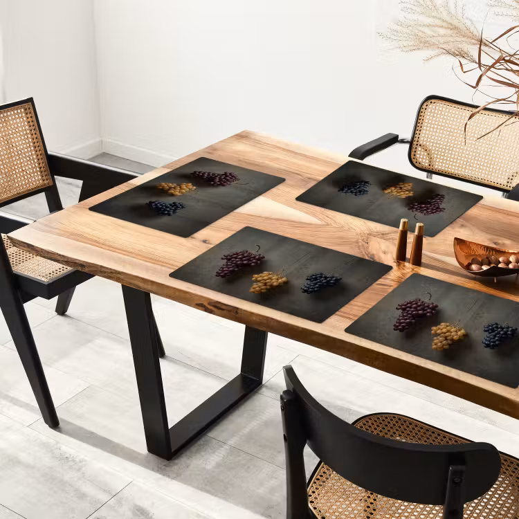 Druiven - Kleurrijk - Muur Placemat vinyl groot -zzsfeer4_Kitchenyeah-website