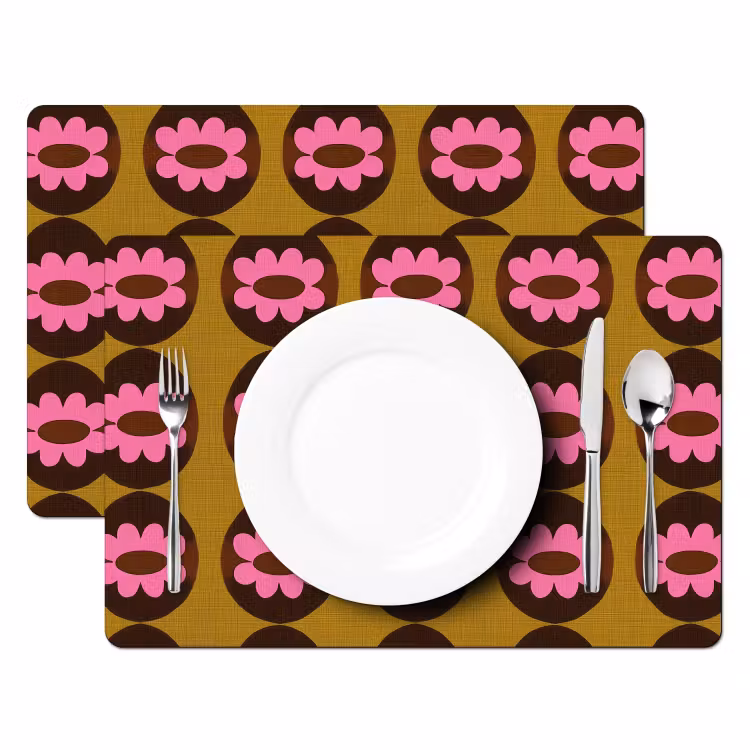 Grafisch - Patroon - Kleurrijk Placemat vinyl groot 368 -zzsfeer2_Kitchenyeah-website