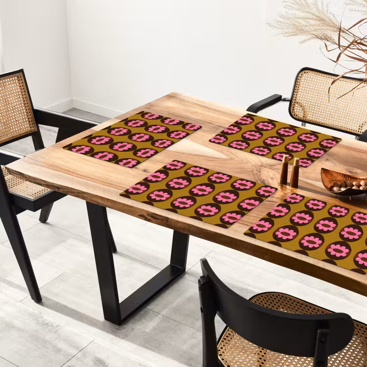 Grafisch - Patroon - Kleurrijk Placemat vinyl groot 368 -zzsfeer4_Kitchenyeah-website