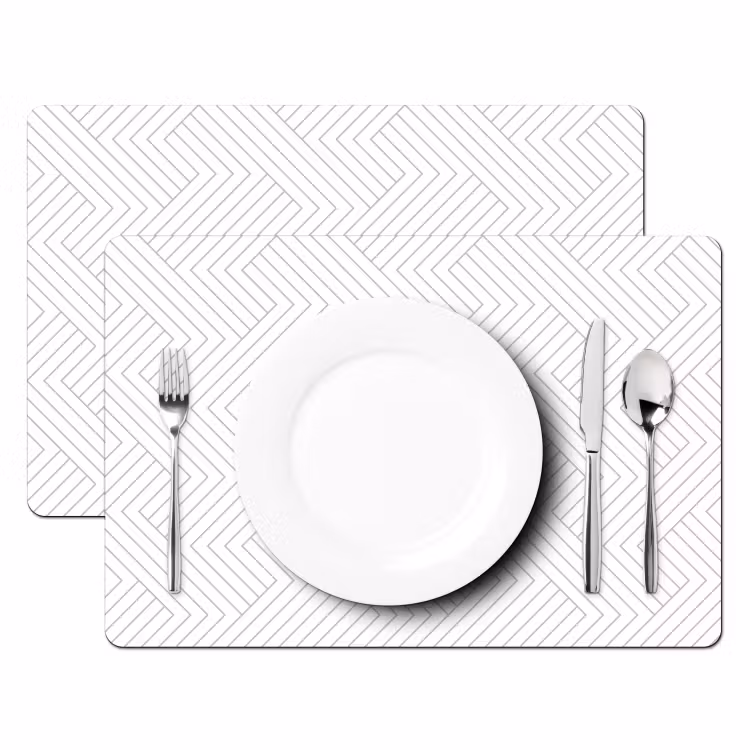 Grafisch - Patroon - Modern Placemat vinyl groot 368 -zzsfeer2_Kitchenyeah-website