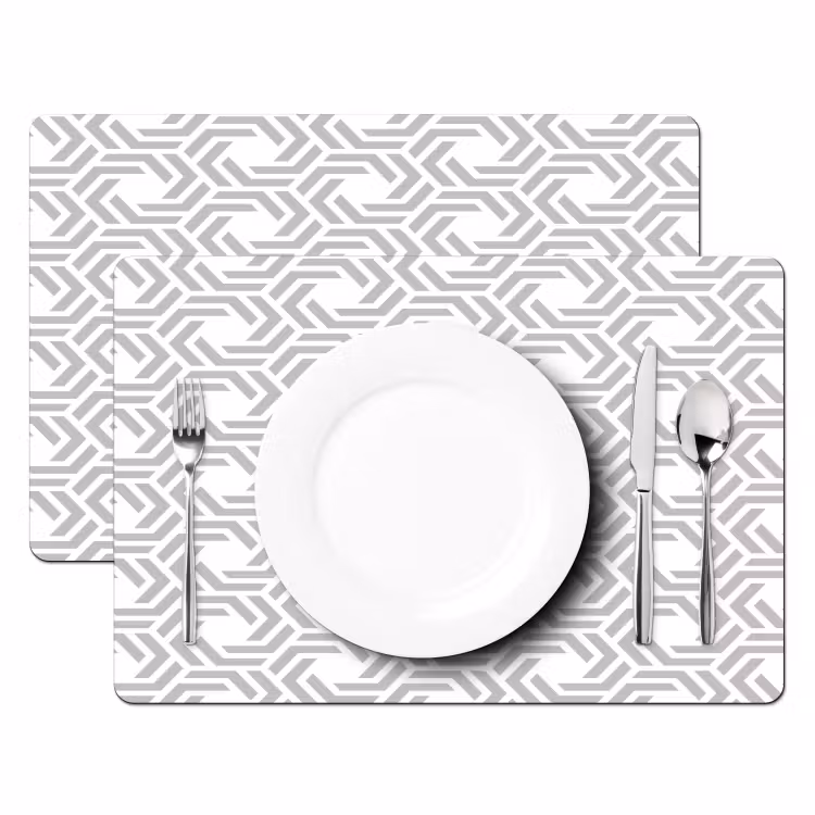 Grafisch - Patroon - Modern Placemat vinyl groot 368 -zzsfeer2_Kitchenyeah-website