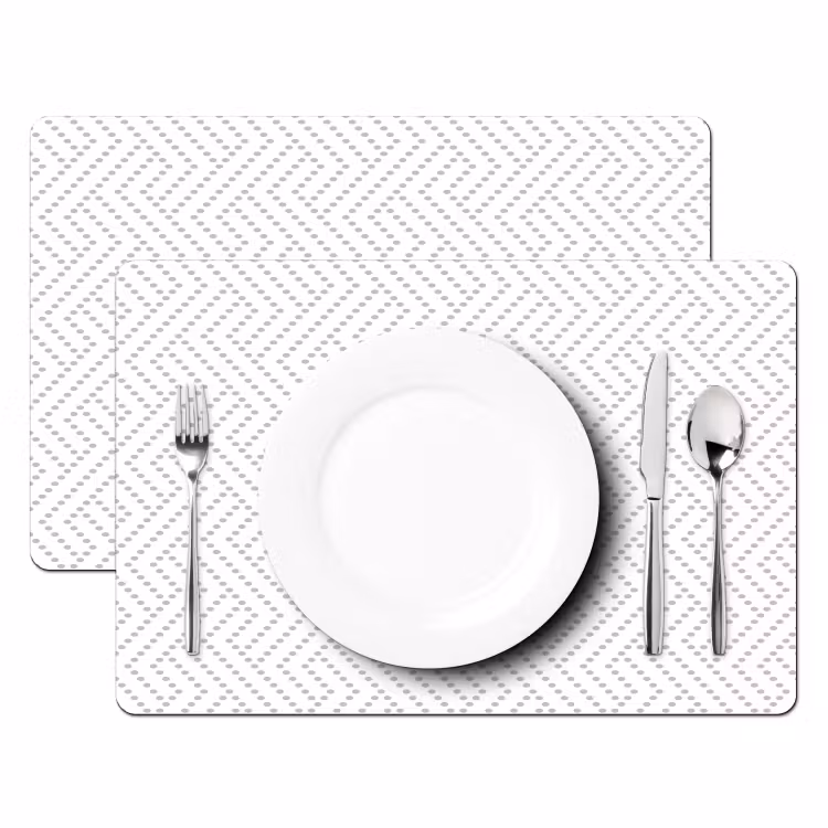 Grafisch - Patroon - Modern - Stippen Placemat vinyl groot 368 -zzsfeer2_Kitchenyeah-website