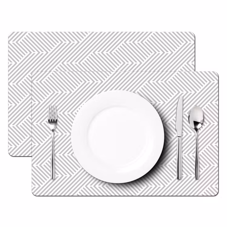 Grafisch - Patroon - Modern - Geometrisch Placemat vinyl groot 368 -zzsfeer2_Kitchenyeah-website