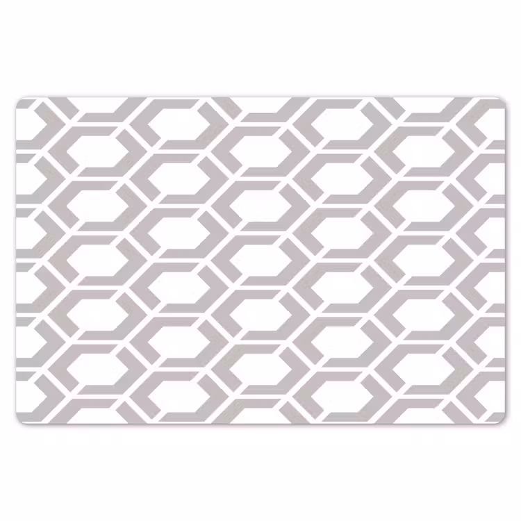 Grafisch - Patroon - Modern - Hexagon Placemat vinyl groot 368 -zzsfeer1_Kitchenyeah-website