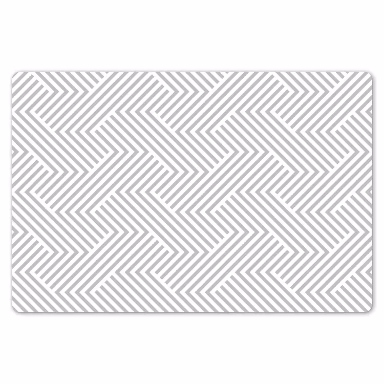Grafisch - Patroon - Modern - Schuin Placemat vinyl groot 368 -zzsfeer1_Kitchenyeah-website