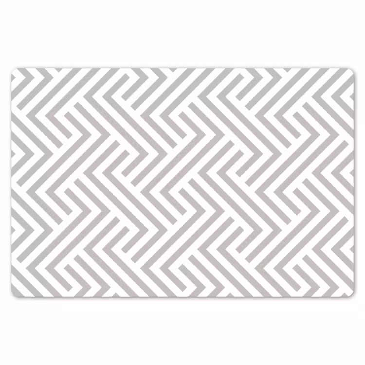 Grafisch - Patroon - Modern - Opvallend Placemat vinyl groot 368 -zzsfeer1_Kitchenyeah-website