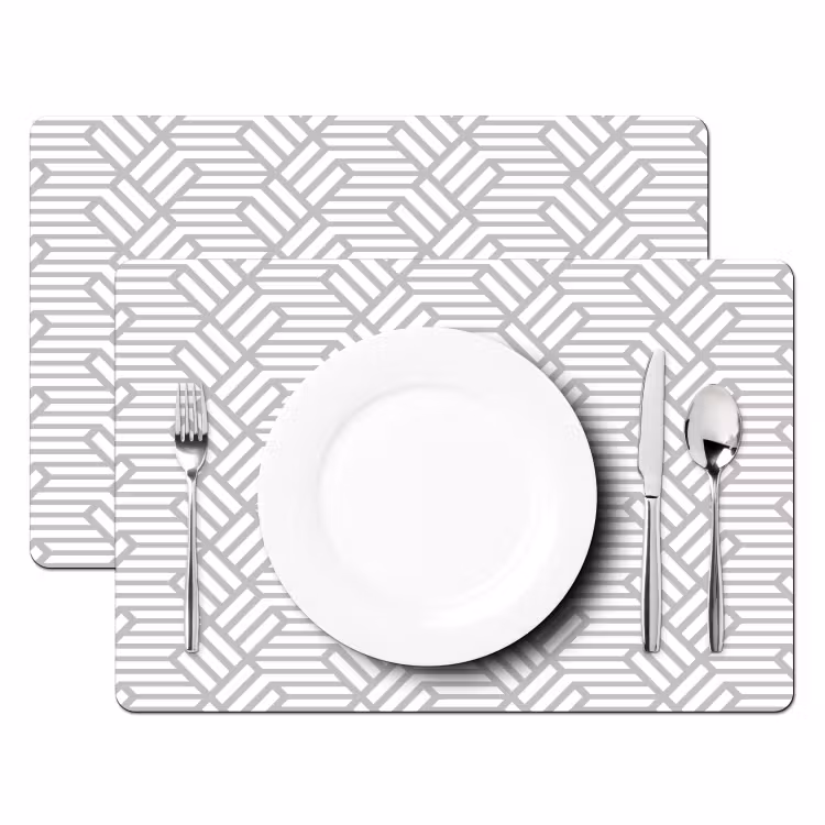 Grafisch - Patroon - Modern -  Opvallend Placemat vinyl groot 368 -zzsfeer2_Kitchenyeah-website