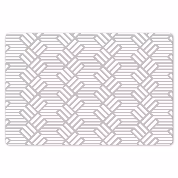 Grafisch - Patroon - Modern -  Opvallend Placemat vinyl groot 368 -zzsfeer1_Kitchenyeah-website