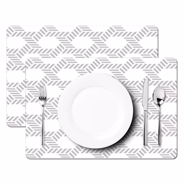 Grafisch - Patroon - Modern - Opvallend - Begrensd Placemat vinyl groot 368 -zzsfeer2_Kitchenyeah-website