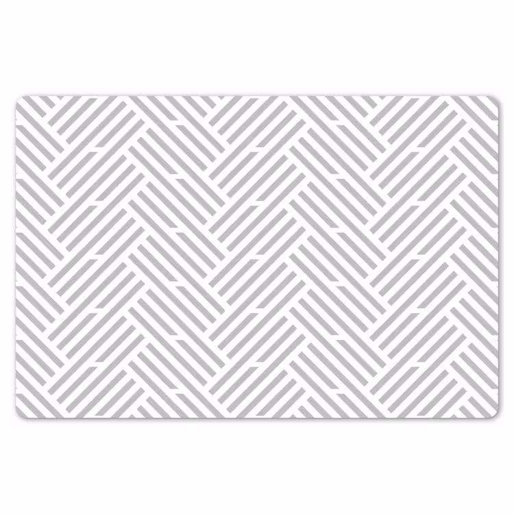 Grafisch - Patroon - Modern - Strepen Placemat vinyl groot 368 -zzsfeer1_Kitchenyeah-website