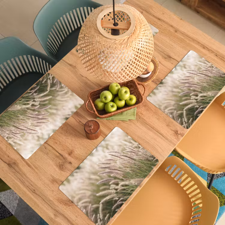 Gras - Close up - Groen Placemat vinyl groot -zzsfeer5_Kitchenyeah-website