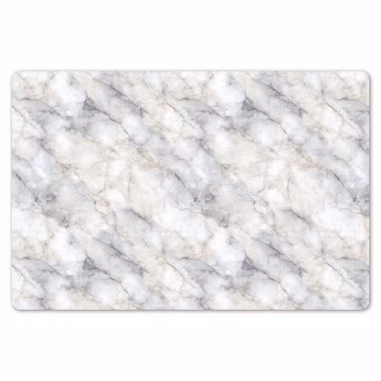 Grijs - Marmer - Gedetailleerd Placemat vinyl groot 368 -zzsfeer1_Kitchenyeah-website