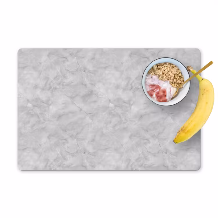 Grijs - Marmer - Mat Placemat vinyl groot 368 -zzzproduct_Kitchenyeah-website