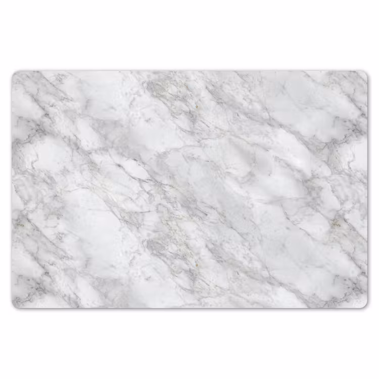 Grijs - Wit - Marmer Placemat vinyl groot 368 -zzsfeer1_Kitchenyeah-website