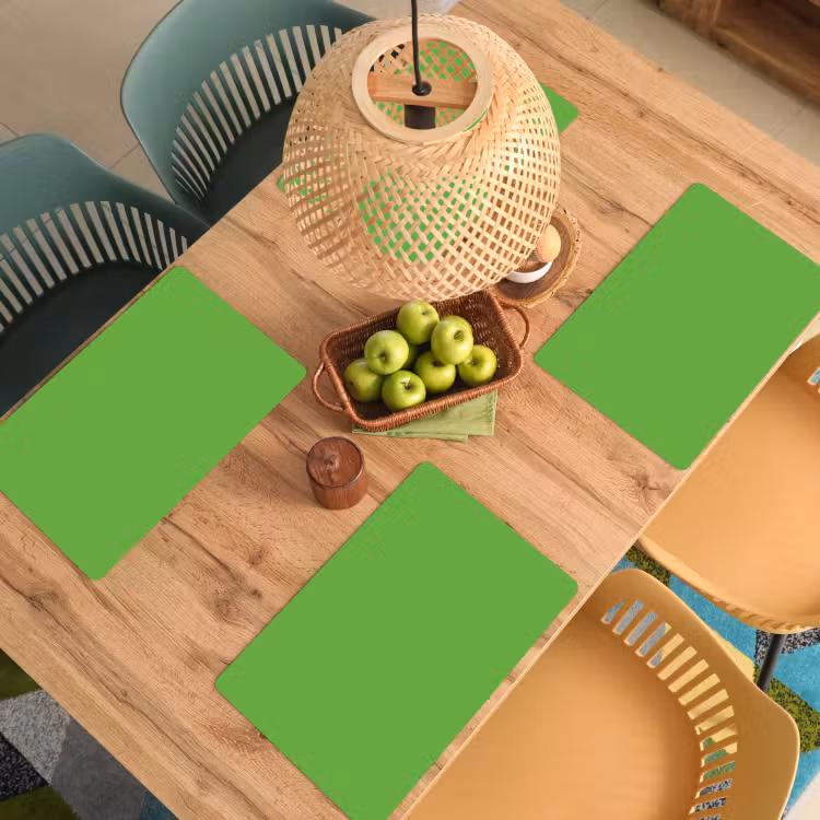 Groen - Kleuren - Natuur Placemat vinyl groot 368 -zzsfeer5_Kitchenyeah-website