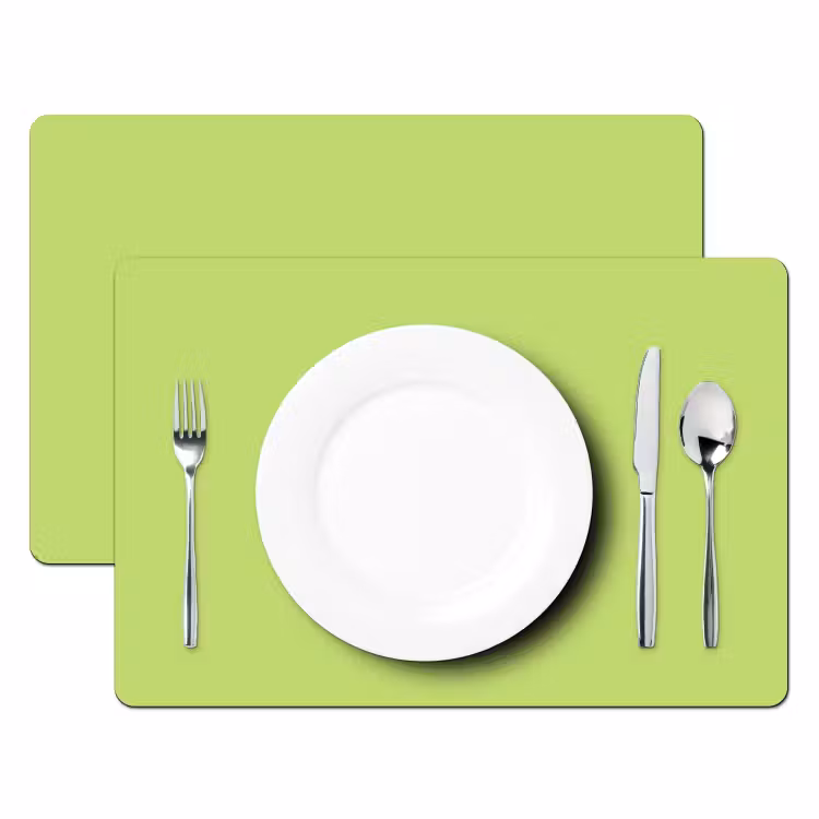 Grl pwr - Groen - Rood - 3D Placemat vinyl groot -zzsfeer2_Kitchenyeah-website