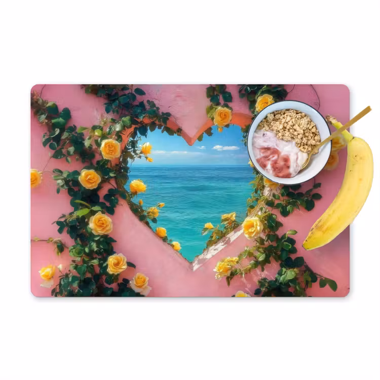 Hart - Zee - Muur Placemat vinyl groot -zzzproduct_Kitchenyeah-website