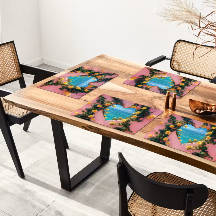 Hart - Zee - Muur Placemat vinyl groot -zzsfeer4_Kitchenyeah-website