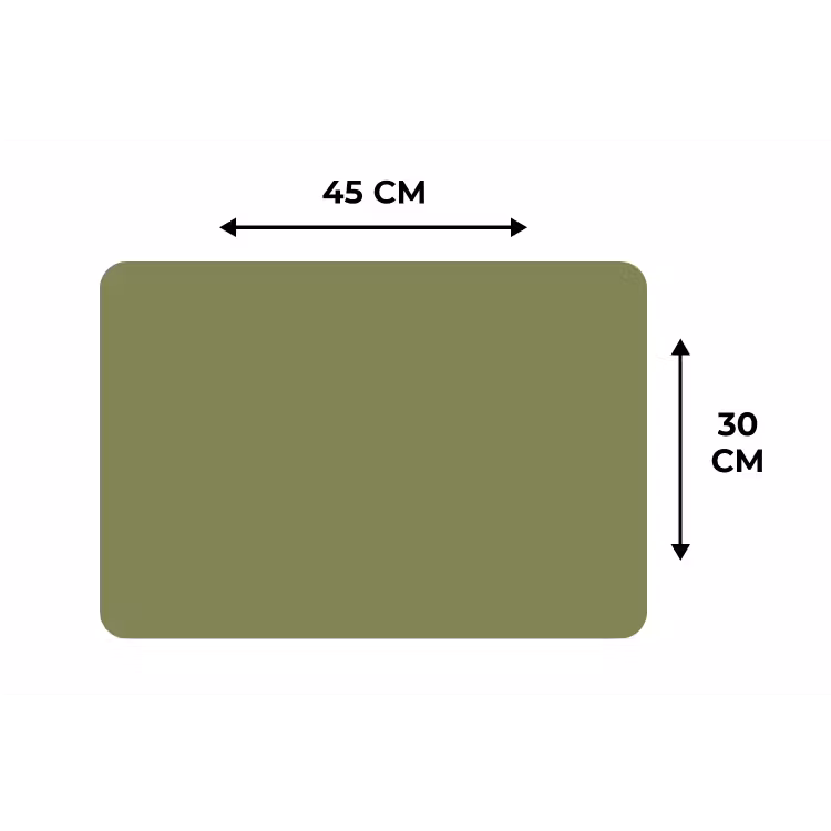 Herbal - Matcha - Groen Placemat vinyl groot 368 -specs