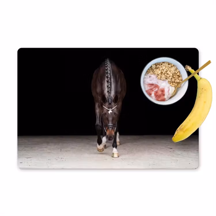 Paard - Modern - Portret Placemat vinyl groot -zzzproduct_Kitchenyeah-website