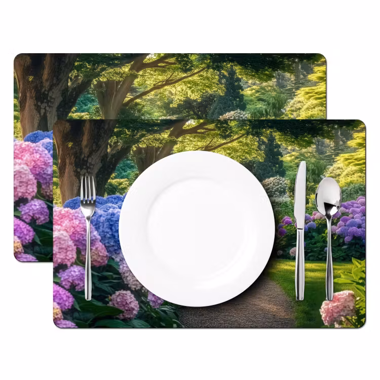 Hortensia- Park - Pad Placemat vinyl groot -zzsfeer2_Kitchenyeah-website