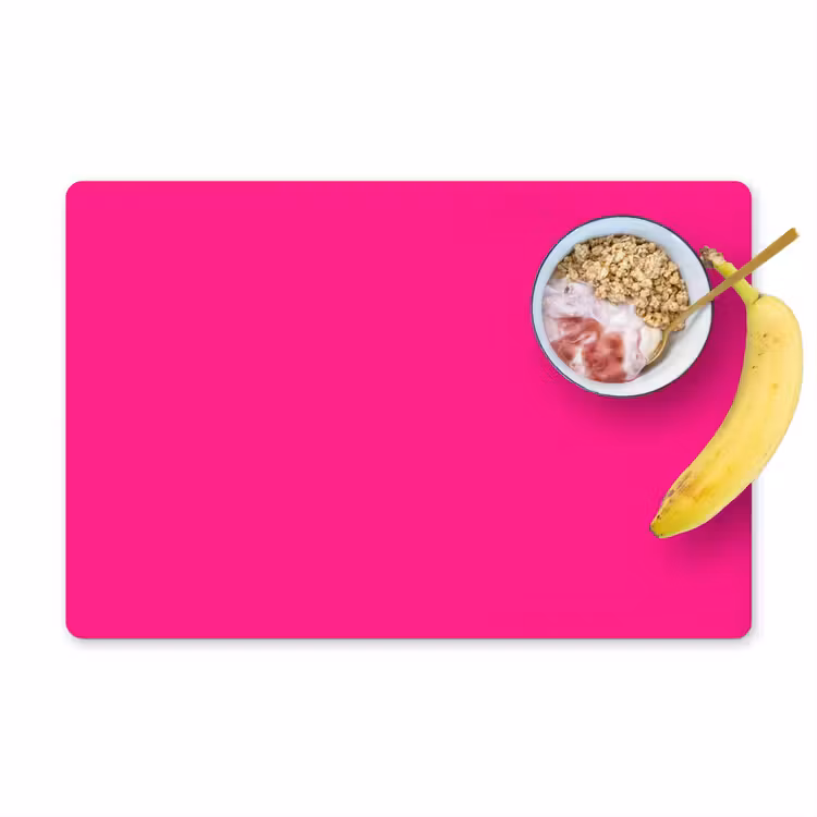 Hot - Fuchsia - Roze Placemat vinyl groot 368 -zzzproduct_Kitchenyeah-website