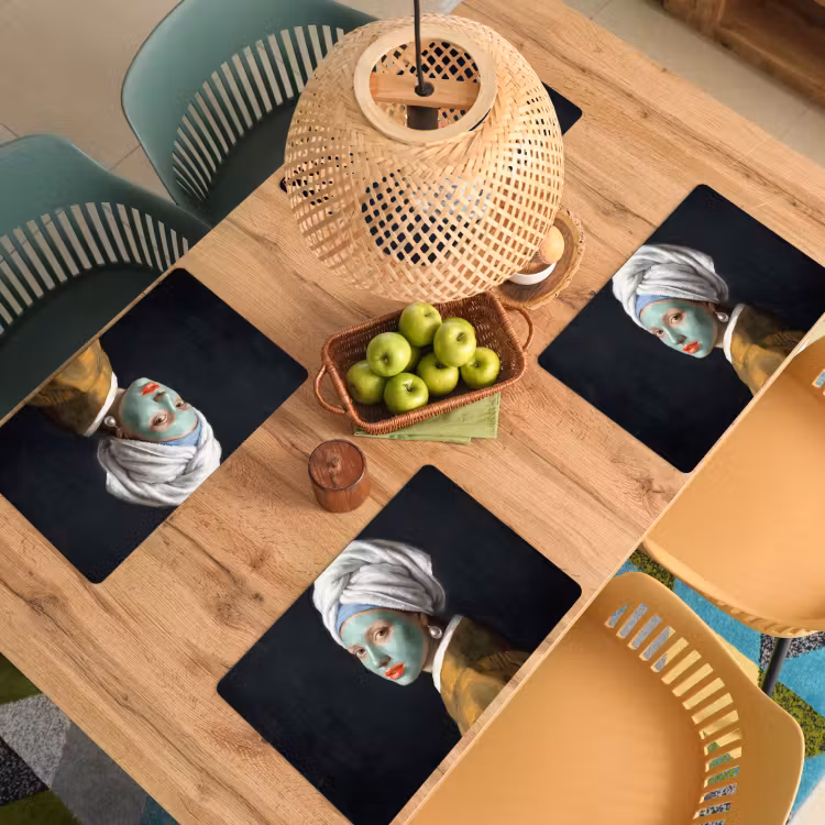 Iconisch - Modern - Kleurrijk Placemat vinyl groot -zzsfeer5_Kitchenyeah-website